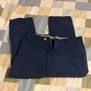 Under Armour Men's Dark Navy Blue Golf Pants Mens 36/30
